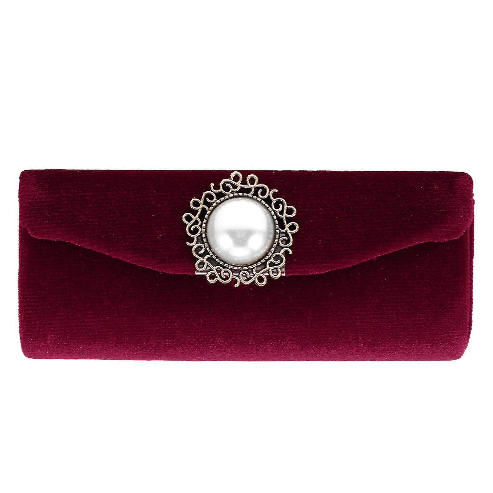 Women Lipstick Case Single Lipstick Box with Mirror for 2Pcs Organizer