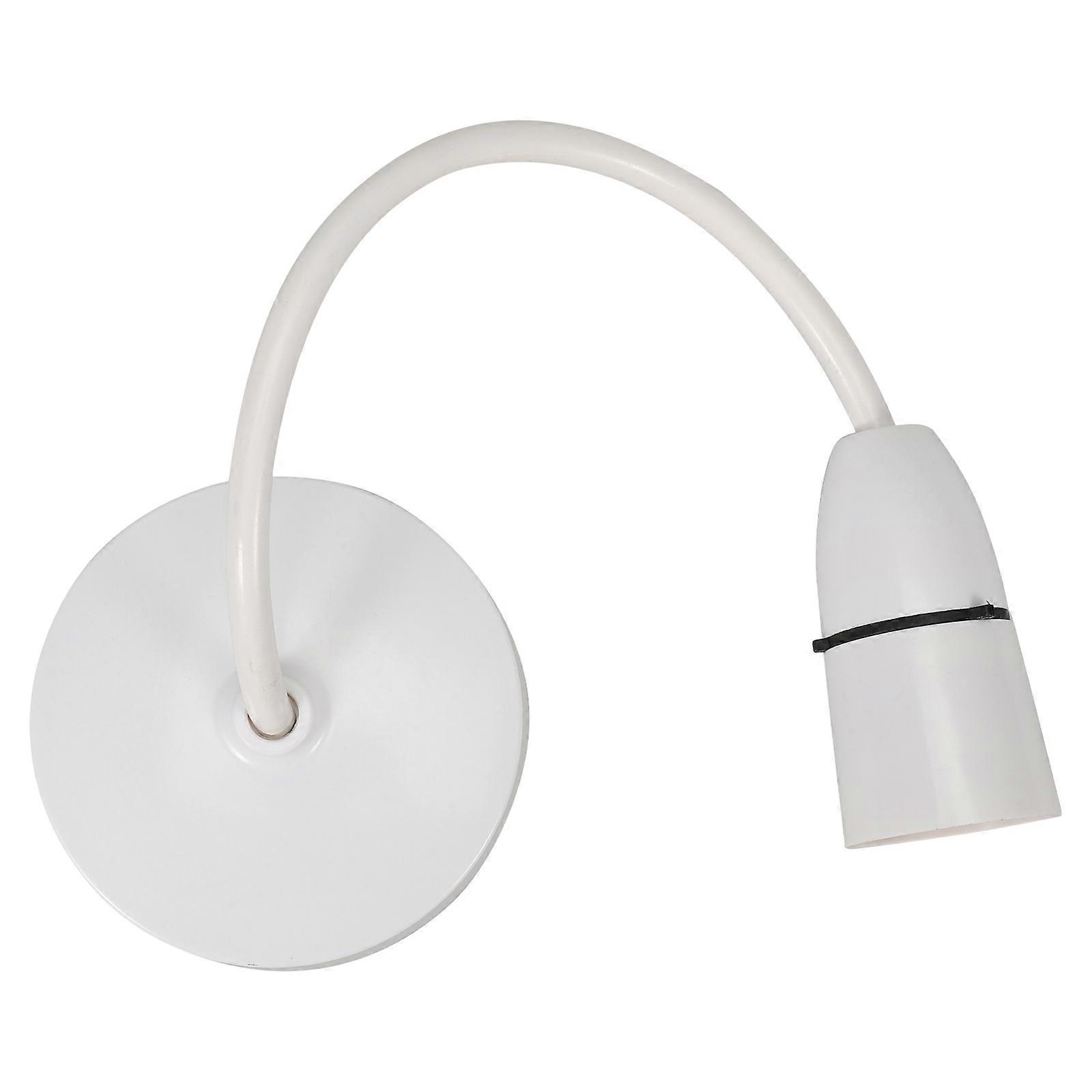 E27 Ceiling Light Fitting Pendant Lamp Socket for Bedroom 4Sets White Material
