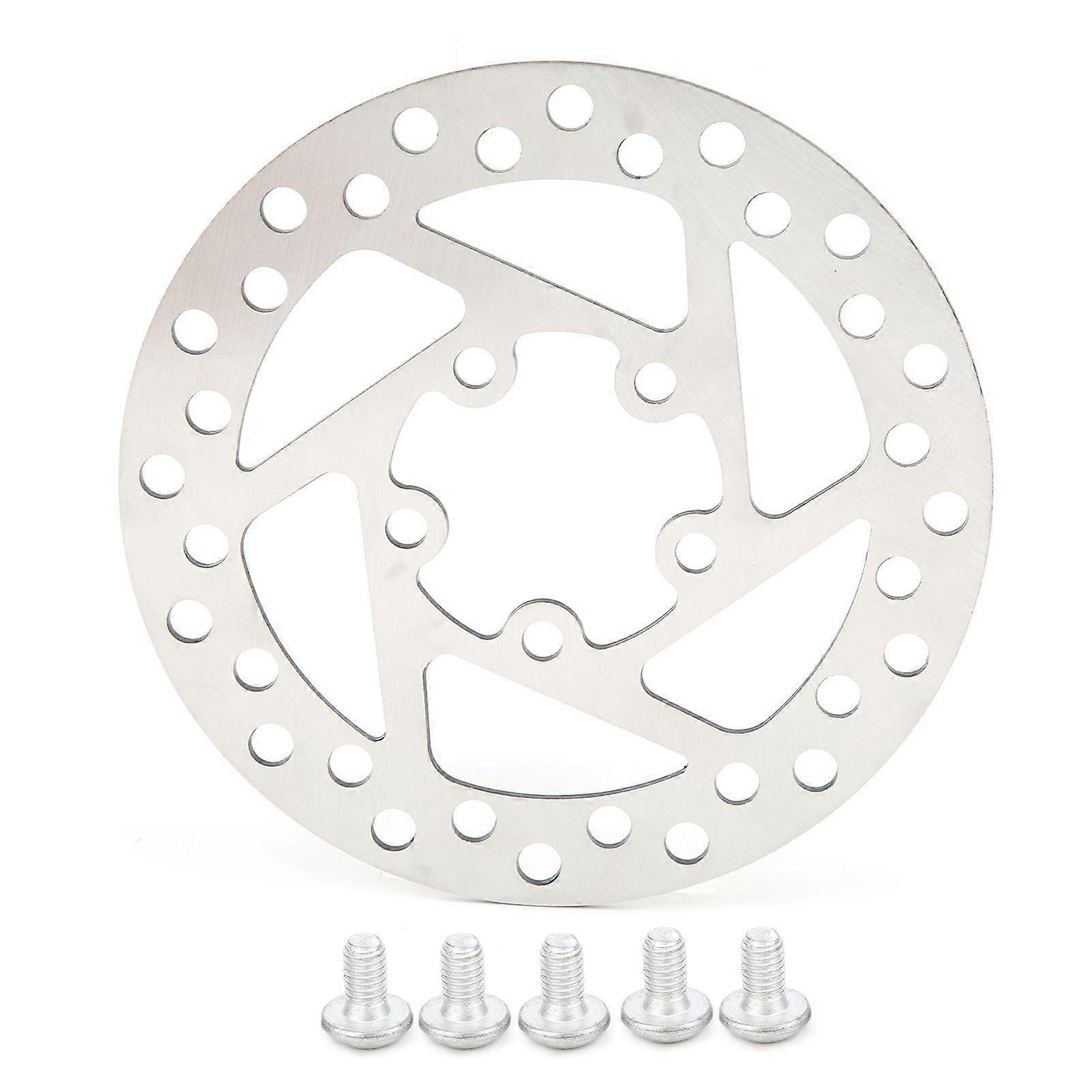 120mm Bike Disc Brake Rotor Stainless Steel Bicycle Rotors with 5 Bolts for Xiaomi M365 Electric Scooter