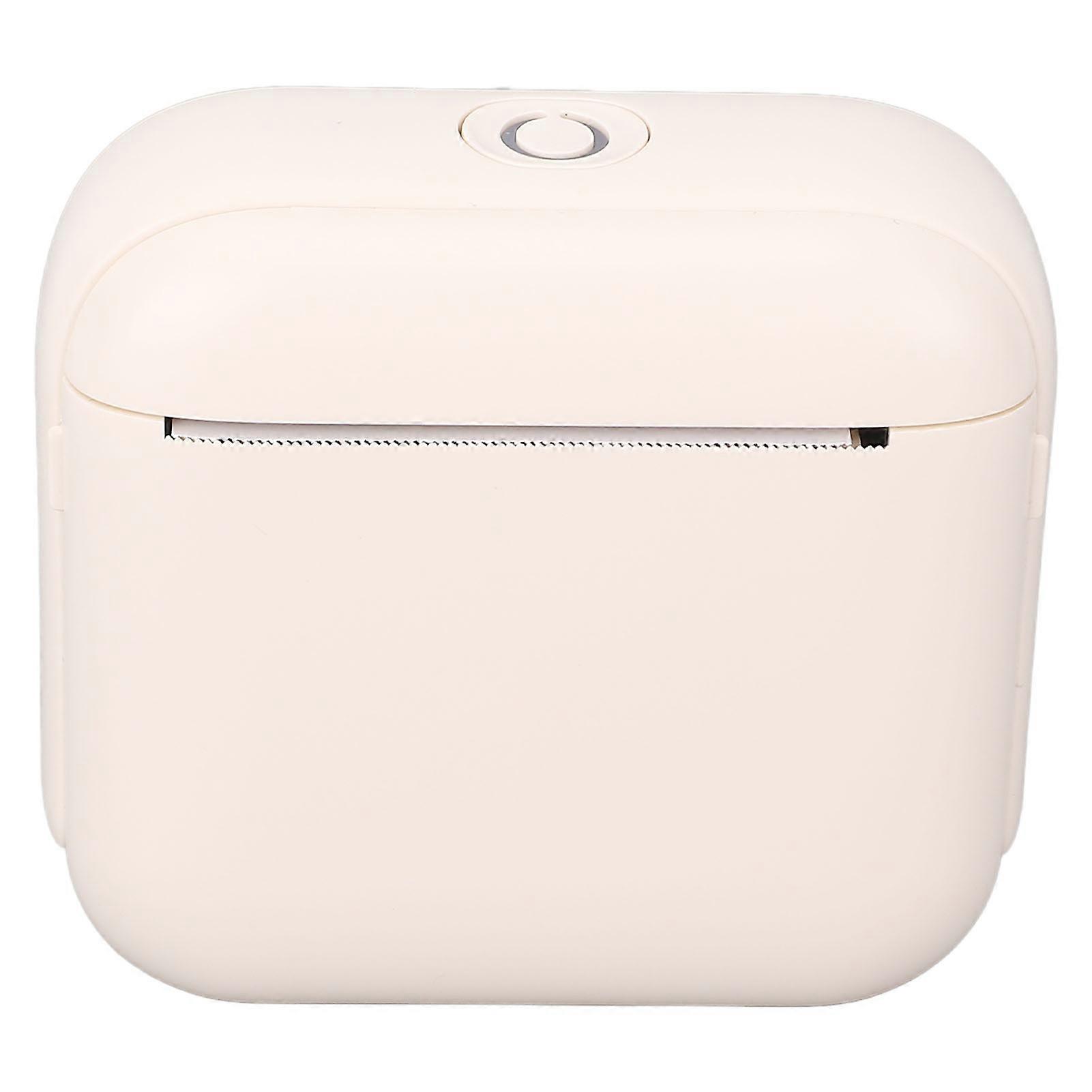 Portable Thermal Printer BT Wireless Inkless 1200mAh Black