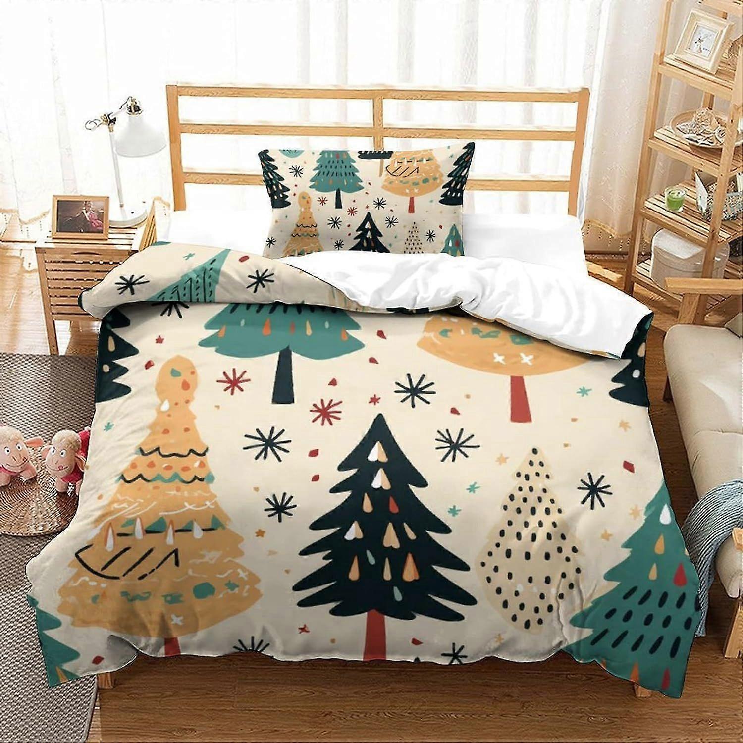 Toy Story Duvet Cover Microfiber Bedding Set, 3D Print Duvet Quilt Cover&Pillowcase, With Zipper Closure, Soft Duvet Cover for Men Woman Kids 3 Piece 