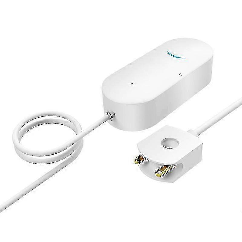 Wireless Water Leak and Flood Detector with Sound and Light Alarm, Push Notifications to Smartphones