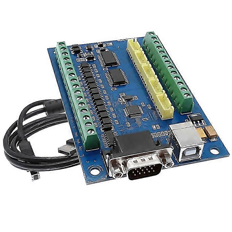 Per Mach3 usb cnc 5 assi 100khz 1224v scheda di controllo del movimento lineare stb5100 scheda di breakout