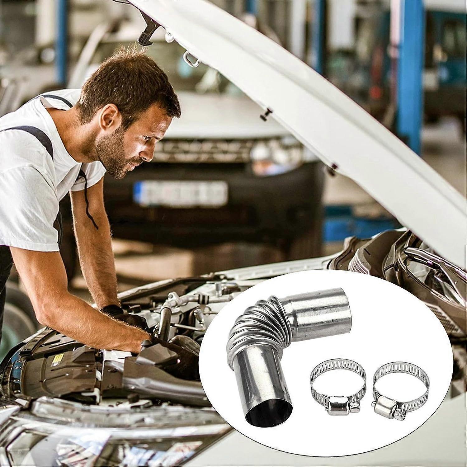 24mm Exhaust Pipe Elbow Durablle Heater Connector Car Heater Ventilation System Elbow Joint