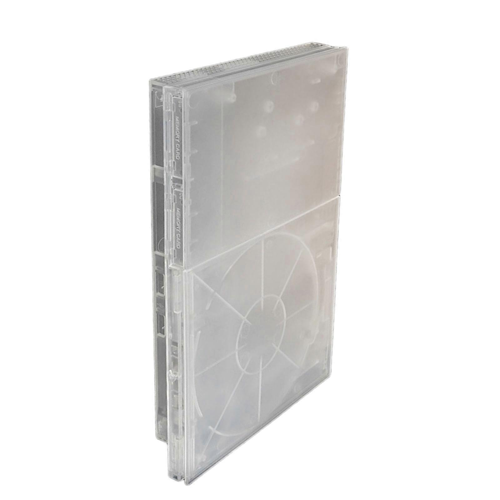 Full Housing Shell for Slim Game Console Clear Case Repair Parts Handheld Console Replacement Cover Gaming Accessory Multicolor