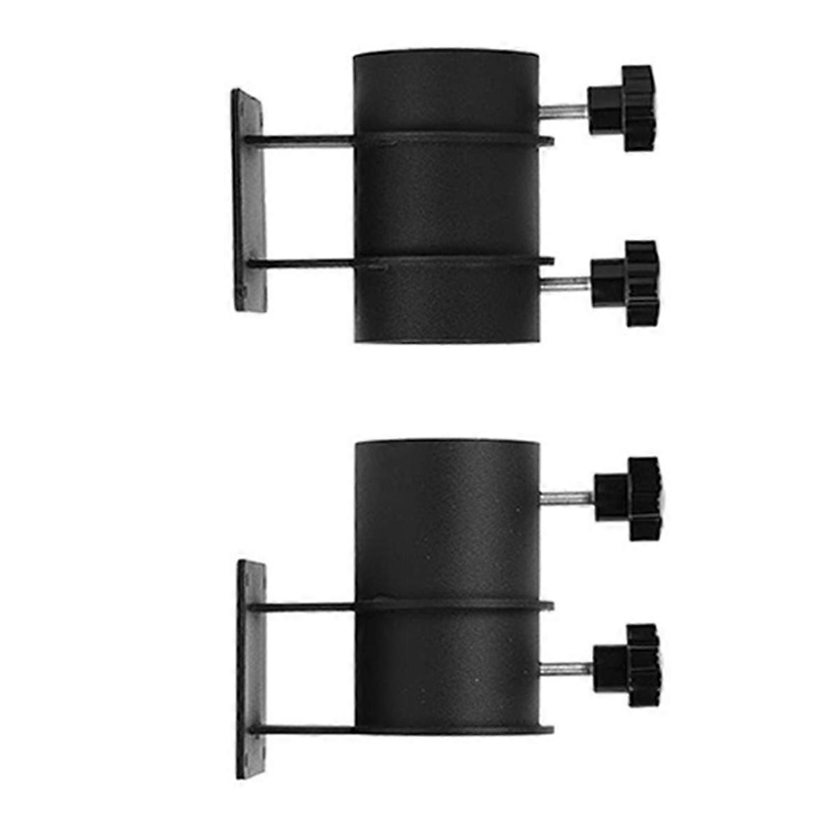 Umbrella Stand Umbrella Clamp Mount Bracket for Deck Railing, 2Pcs