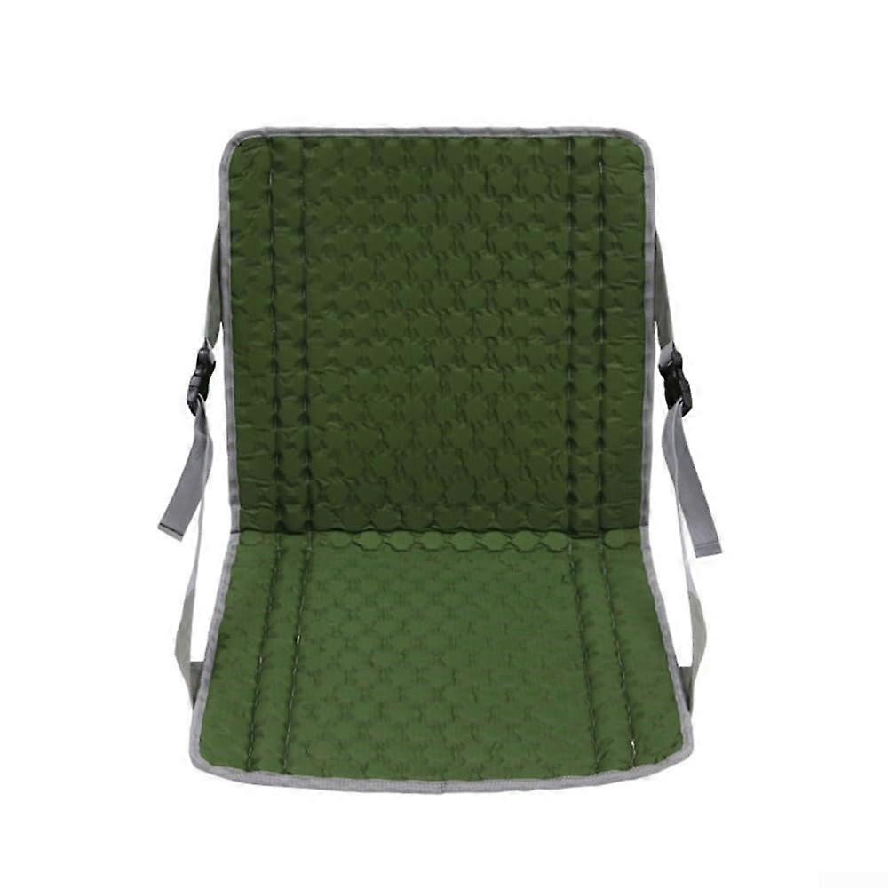 Portable Ground Seat with Adjustable Backrest, EVA Foam Stadium Chair for Beach, Picnic, and Sports Games, Lightweight and Durable