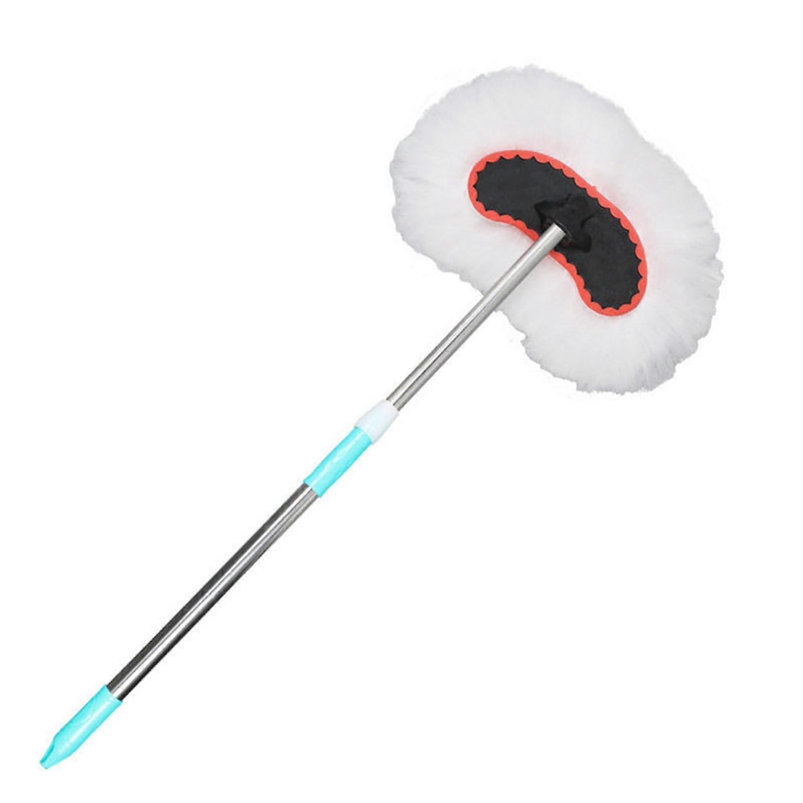 Car Wash Brush Soft Bristle Dust Removal Mop Telescopic Handle For Cars RV Trucks Windows
