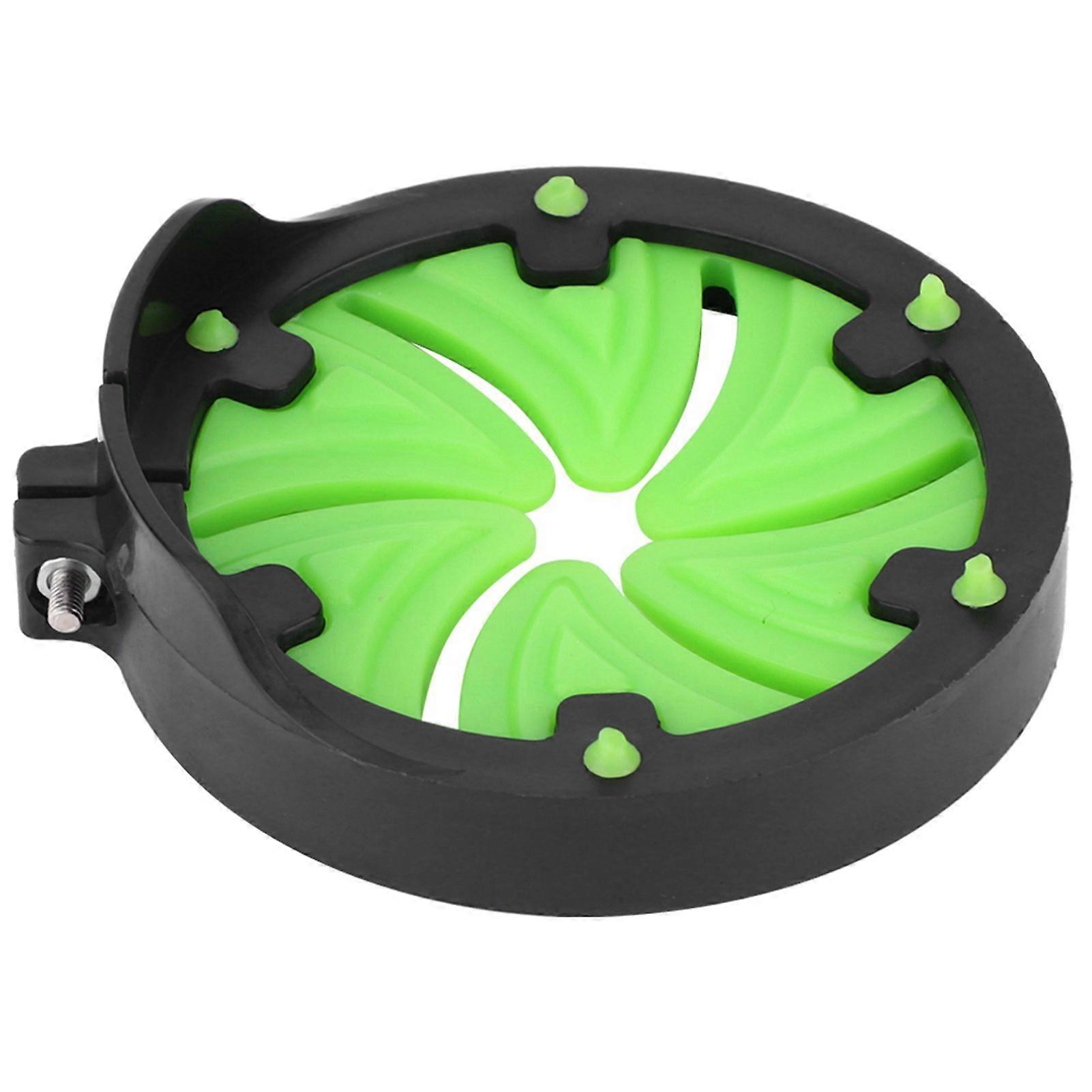 Outdoor PP Plastic Green Black Petals Triangular Universal Paintball Speed Feed Gate Lid Hoppers Cover