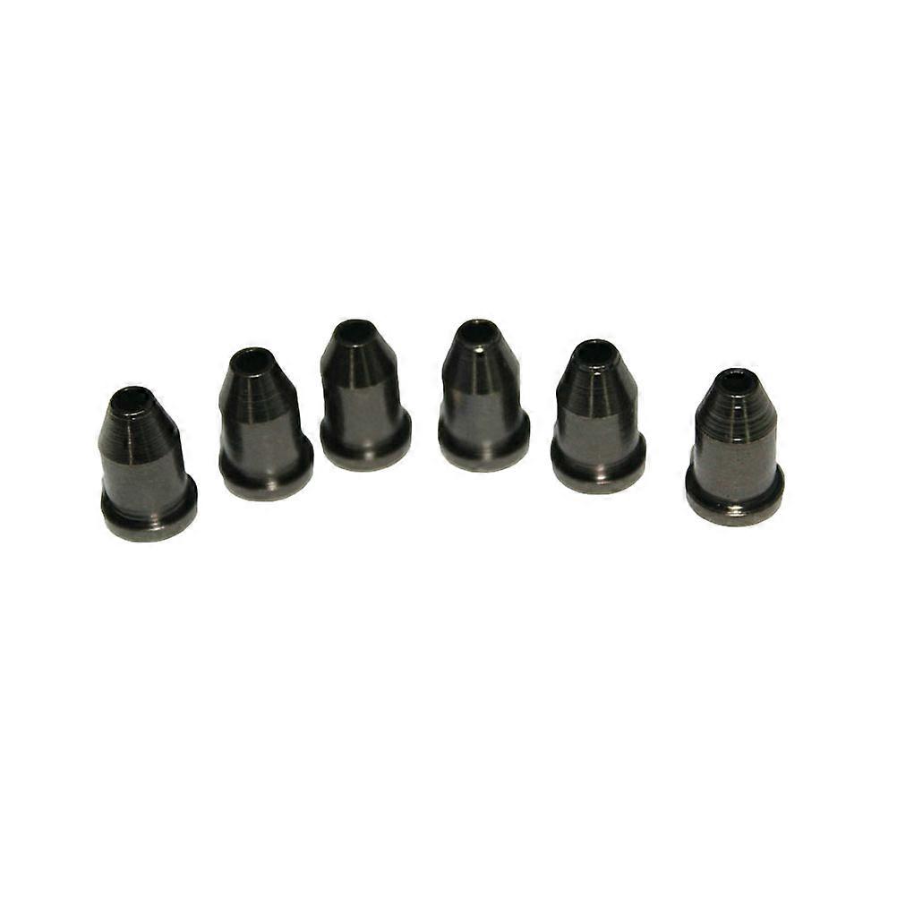 Through Body Ferrules for Bass Bullet Shape External Thread 12Pcs