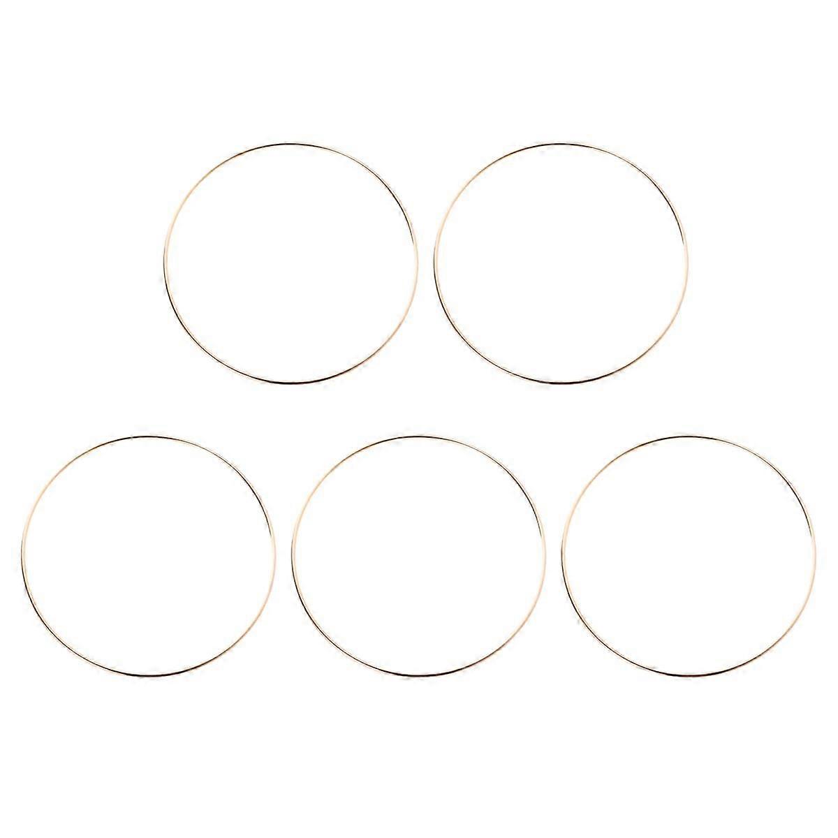 Dreamcatcher Ring Metal Circle Frame with 10Pcs for Handmade DIY Projects