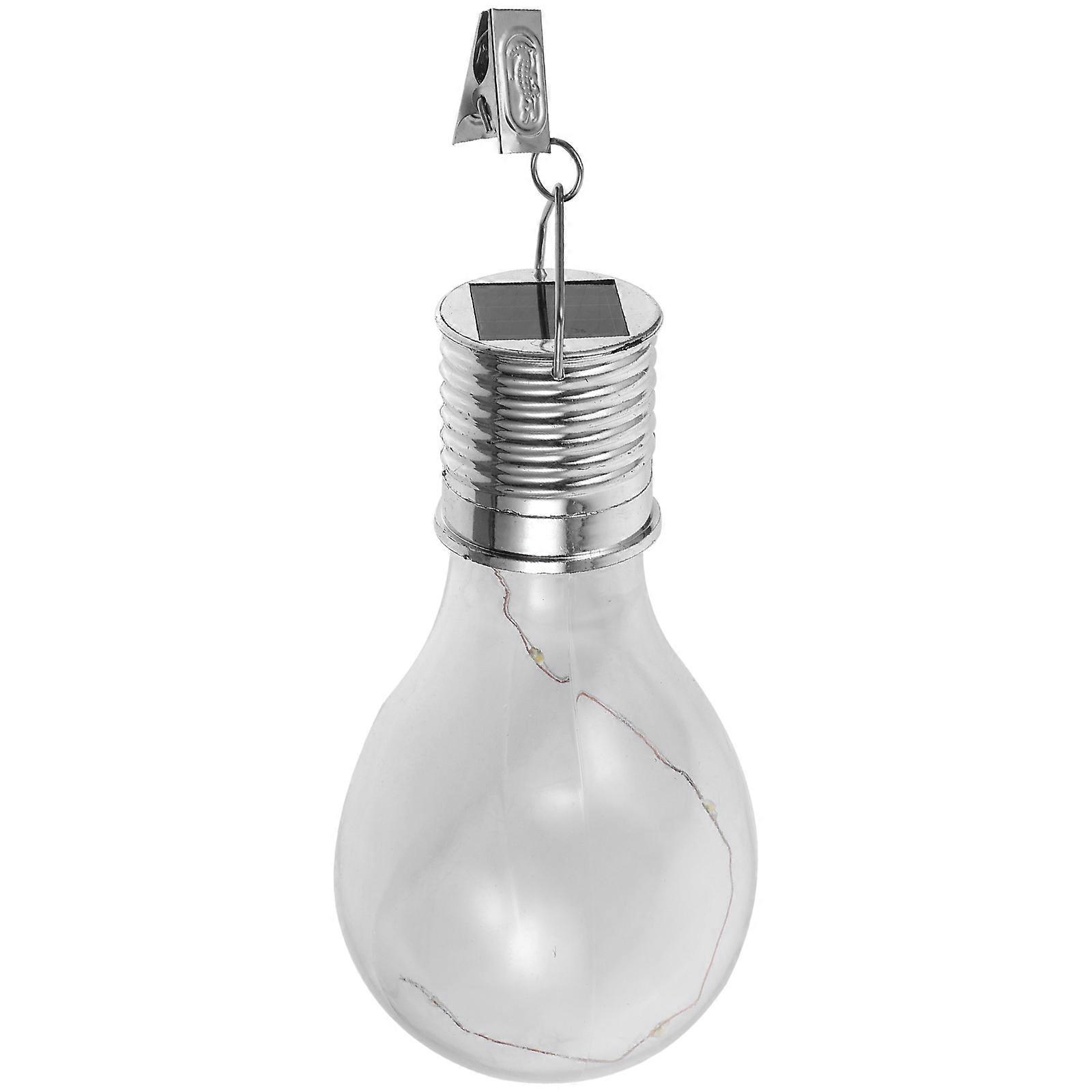 Garden LED Solar Bulb Hanging Light for Outdoor Use 2Pcs