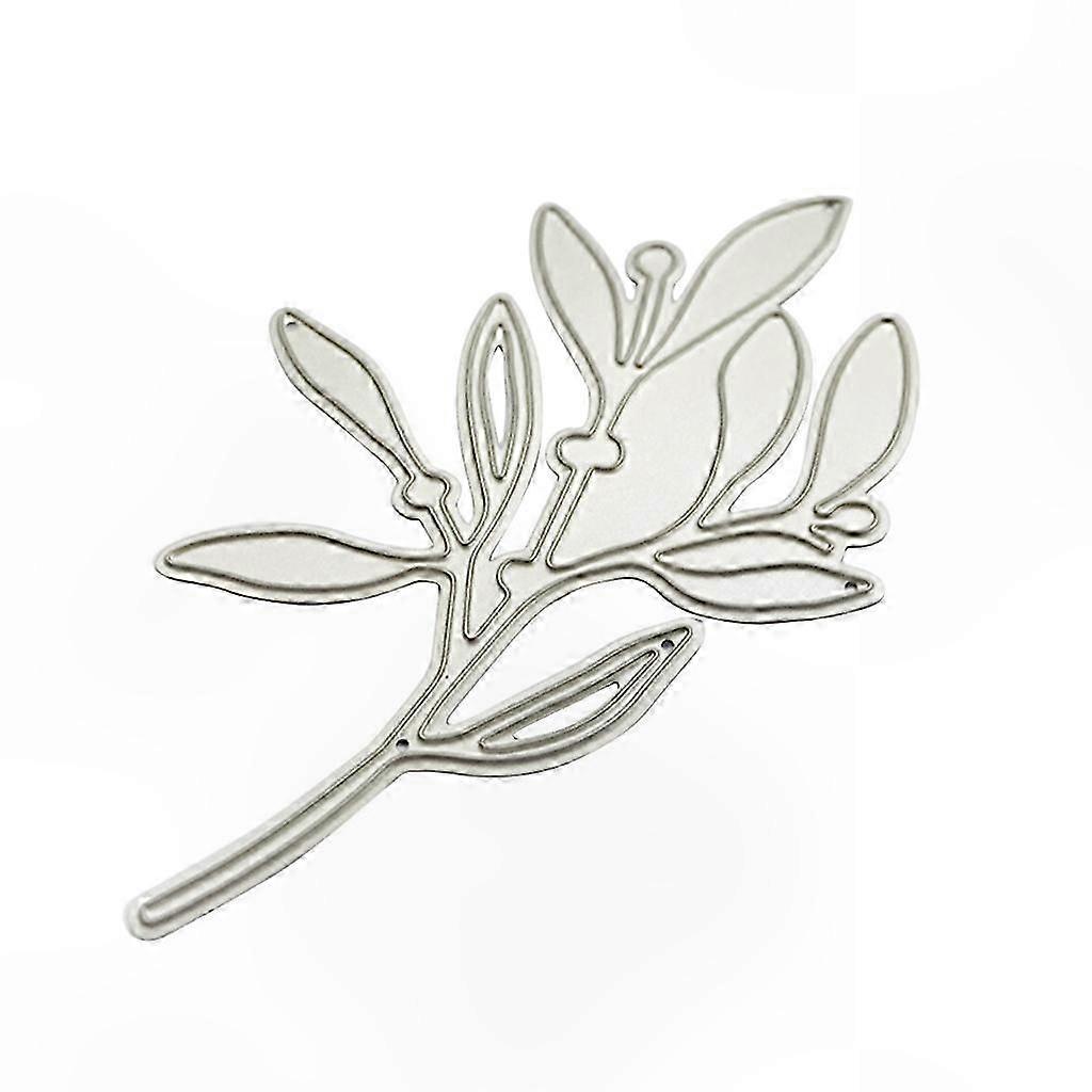 Metal Cutting Dies for Scrapbooking and DIY Album Crafting with Leaf Design Stencil for Paper Eming Projects