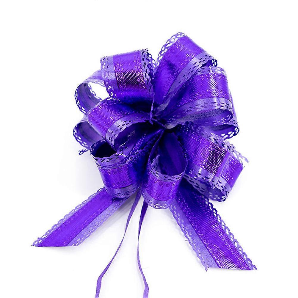 קשתות משיכה לרכב לחתונה לקישוט קשת מתנה 5 יחידות צבעים מעורבים