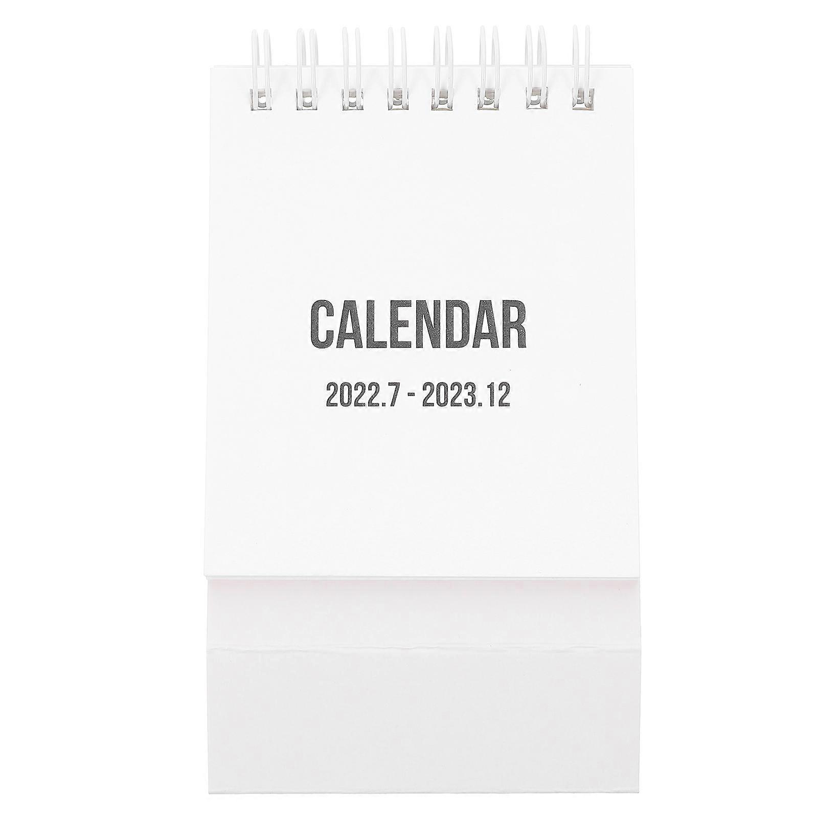 Small Calendar Mini Desk Calendar 3Pcs for Decorative Desk Adorn