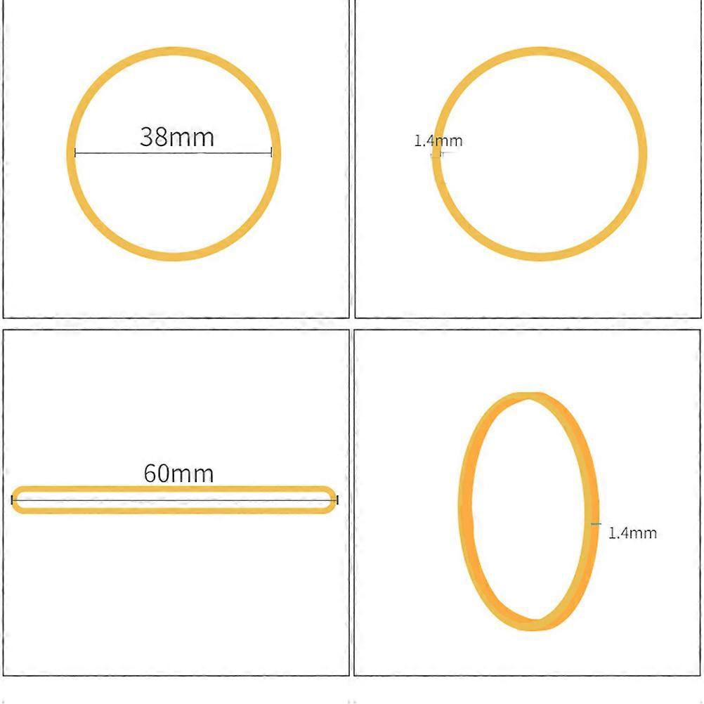 4 500 élastiques en caoutchouc extensibles pour un usage quotidien, anneau de fixation en caoutchouc pour billets et billets de banque