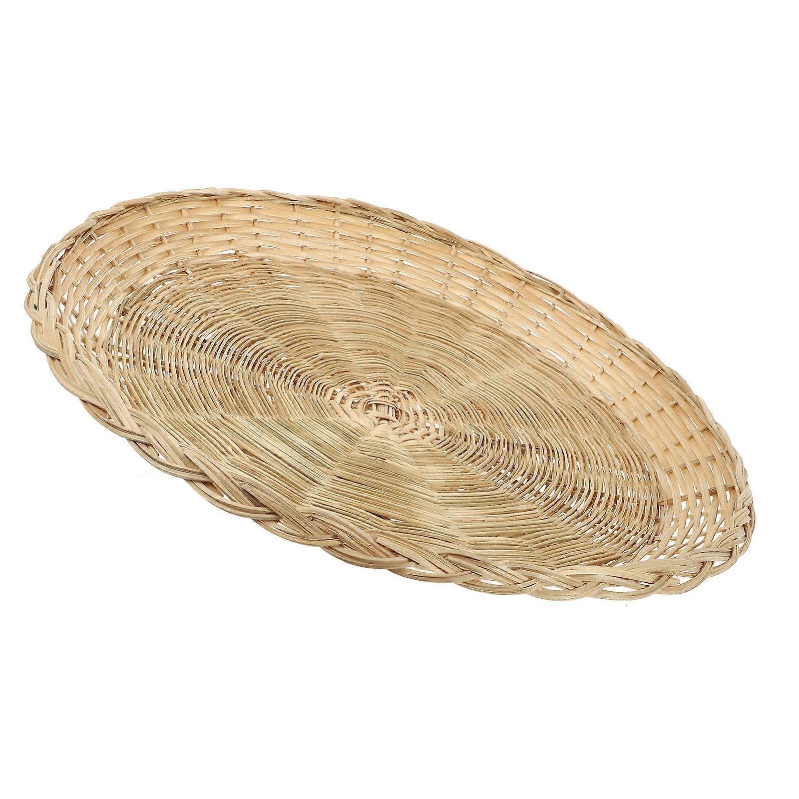 Snack Plate Storage Holder with 3Pcs for Home Organization