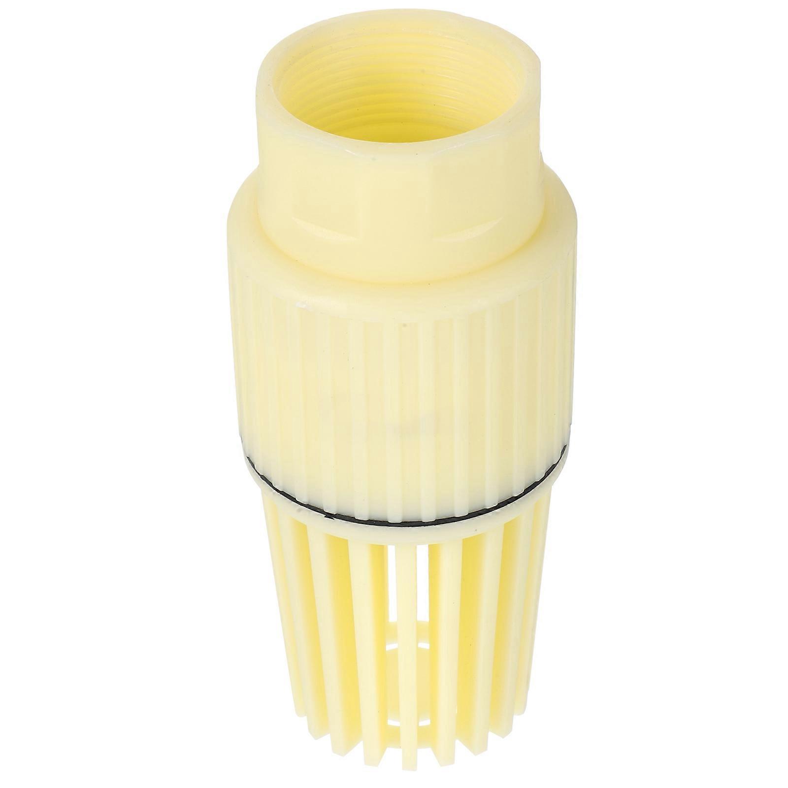 Foot Valve Backflow Preventer for Water Pump 4Pcs with Threaded Connection