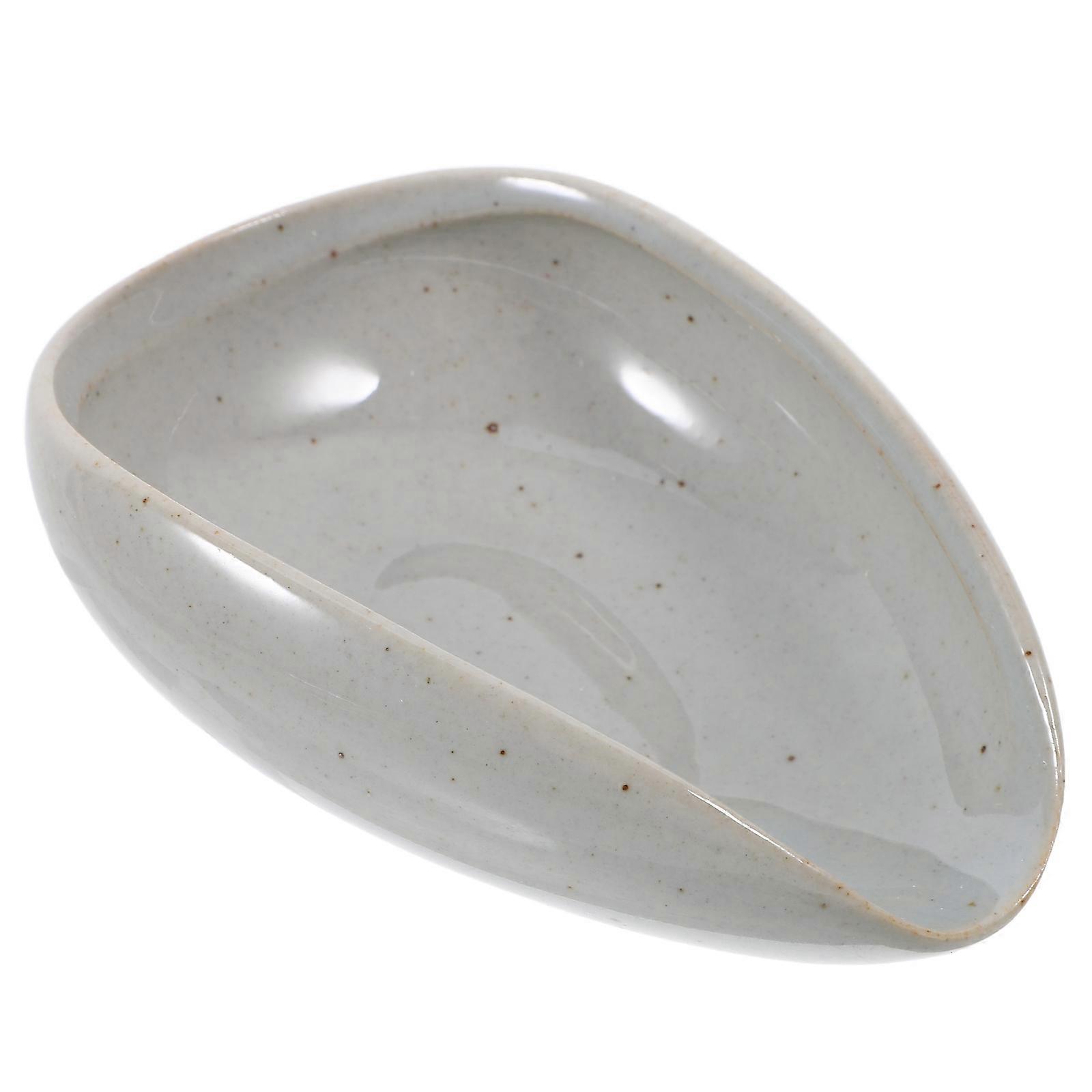 Coffee Bean Dosing Cup Ceramic Tray for Use in Coffee Brewing 3Pcs