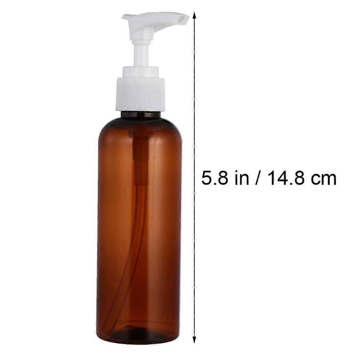 Shampoo Dispenser for Storing 50Pcs Brown Plastic Pump Bottles