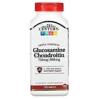 21st Century, Glucosamine Chondroitin, Triple Strength, 150 Tablets
