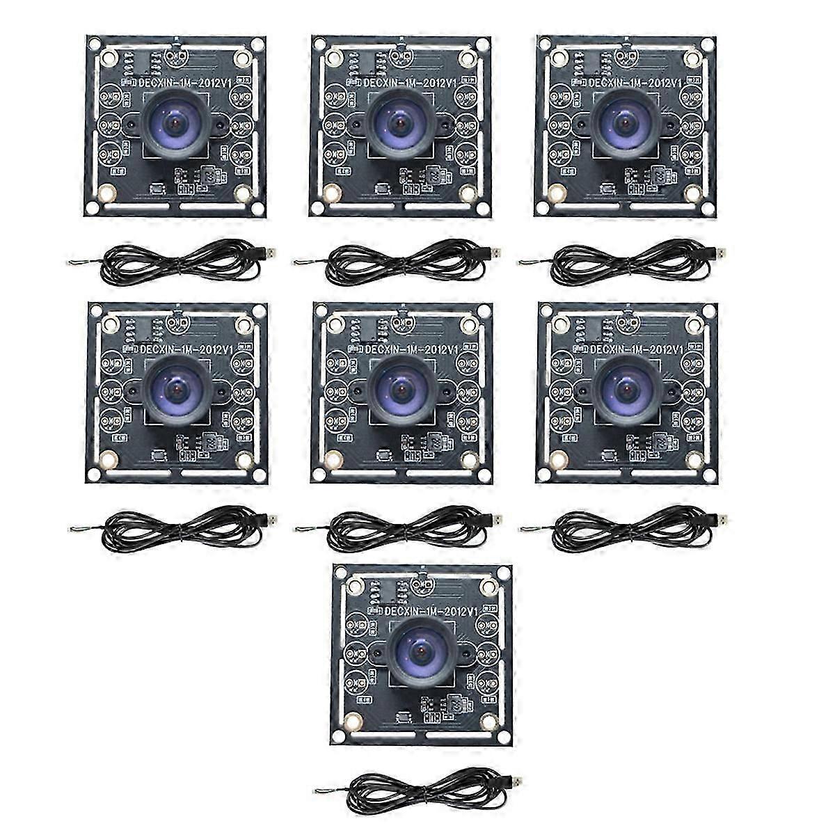 7PCS 100 Degree Camera Module 1MP OV9732 1280x720 for WinXP/7/8/10