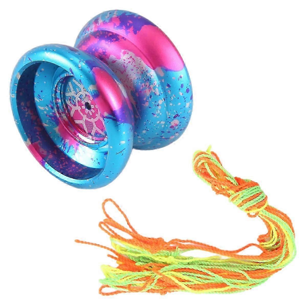 Unresponsive Yoyo,Professional Yoyo for Kids,Aluminum Beginner Yo-Yos Ball for Yoyos Players with 10
