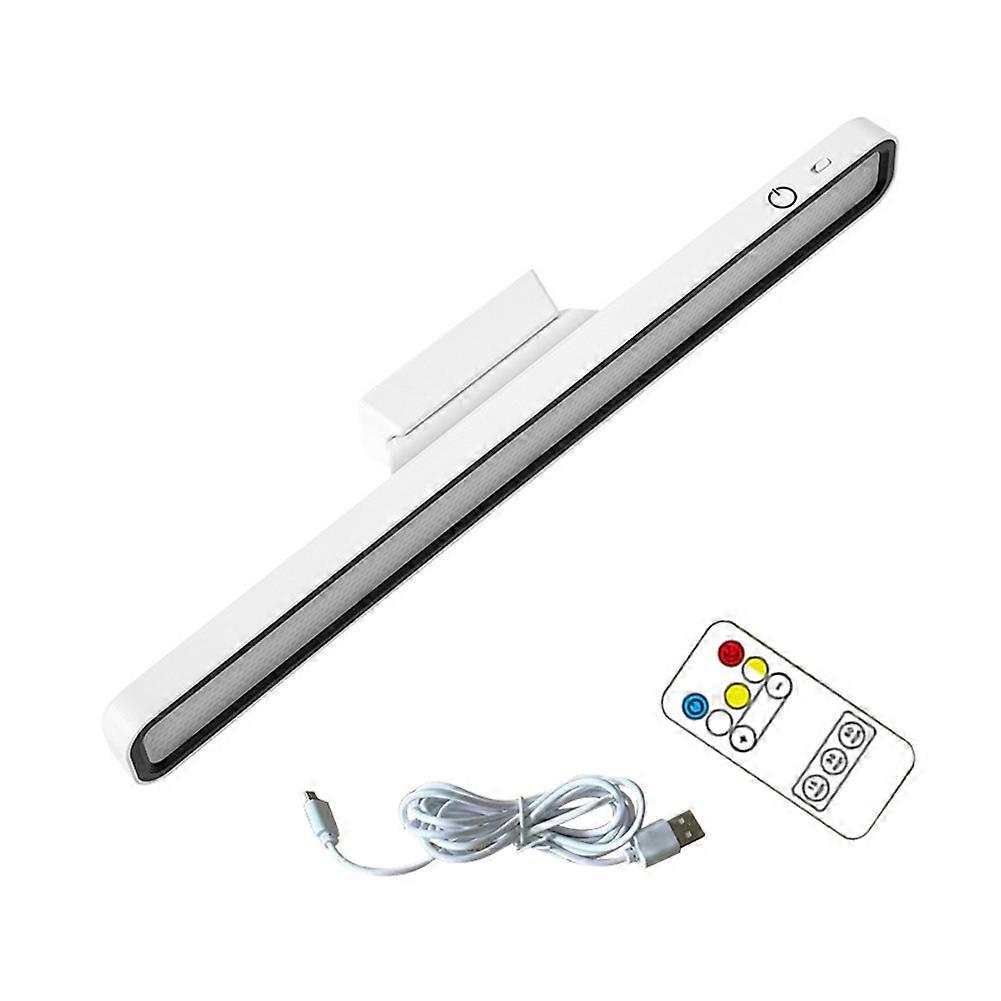 LED Desk Lamp USB Rechargeable Lights Stepless Dimming Table Lamp