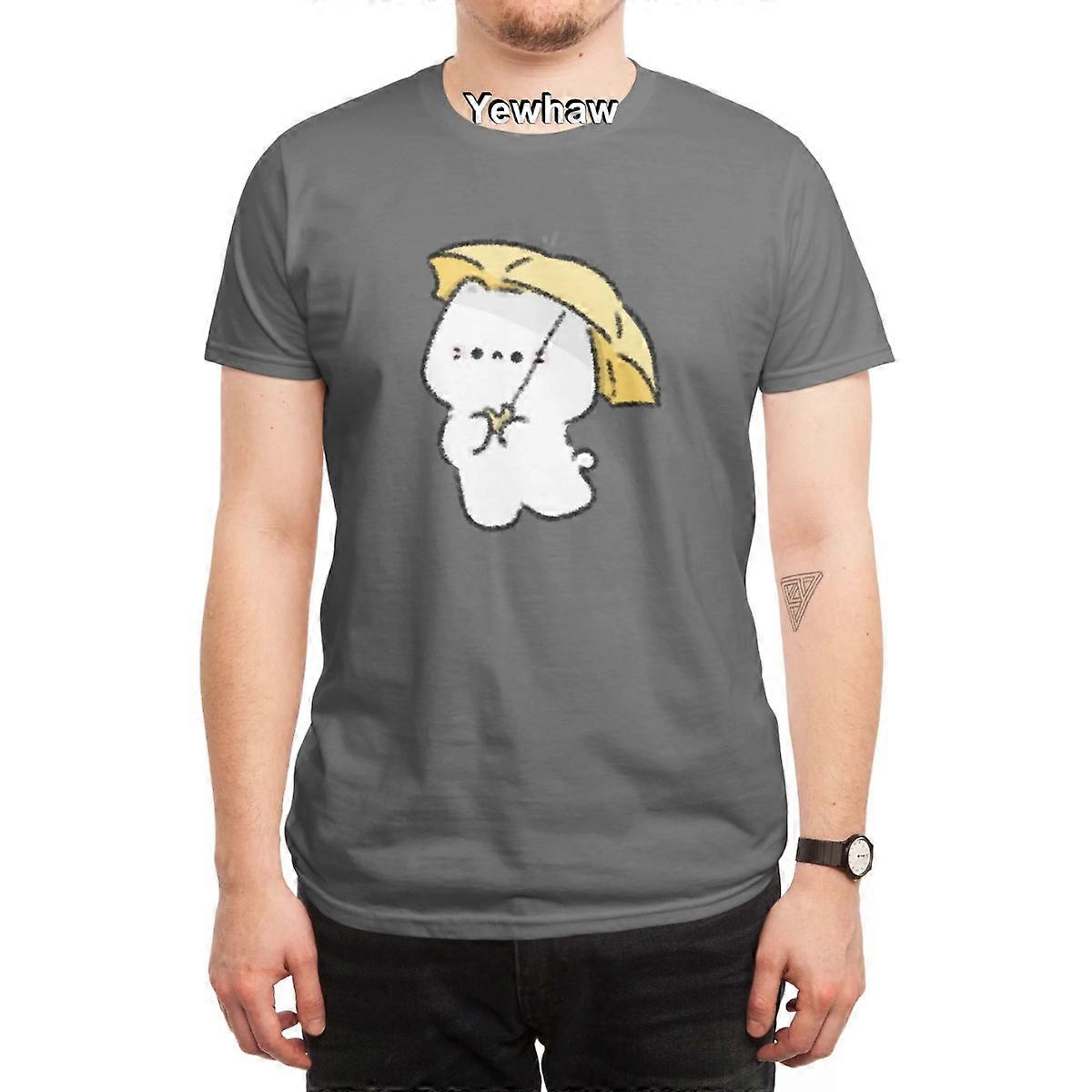 T-Shirt chat et parapluie