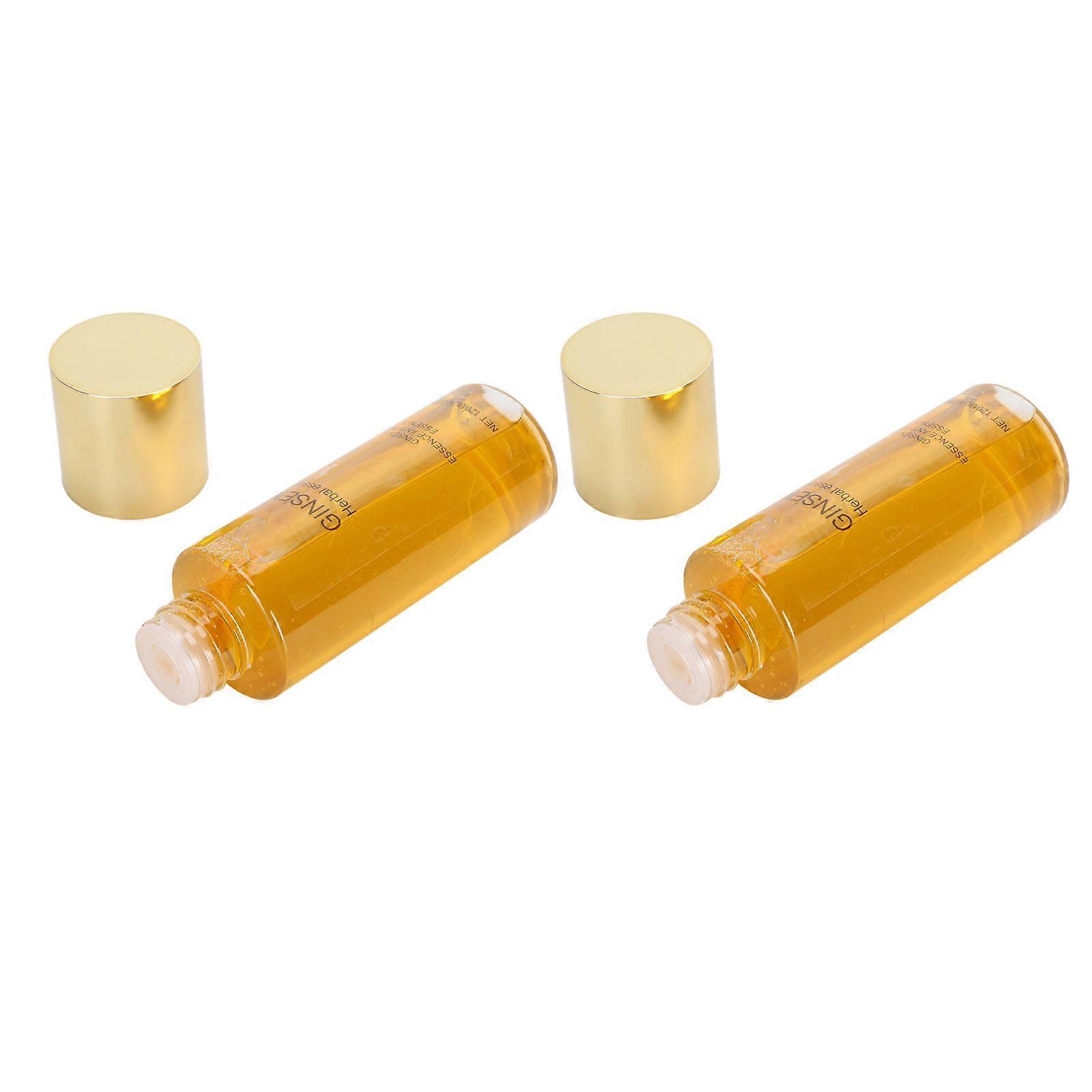 2PCS 120ml Ginseng Face Serum Anti Aging Facial Lifting Serum for Smoothing Fine Lines and Wrinkles 