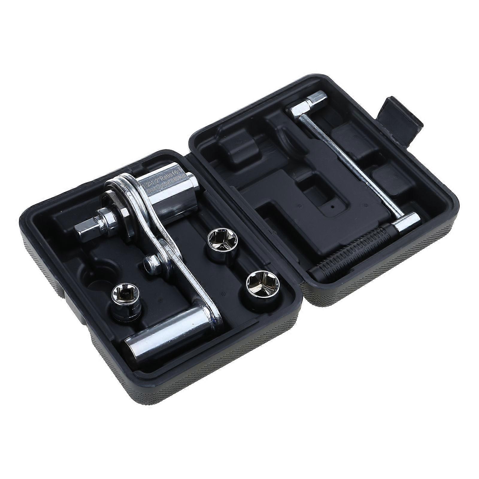 Comprehensive Car Tire Changing Toolkit Socket Wrench Lug Nut Remover Disassembly Labor Saving Force For Profession Use Multicolor