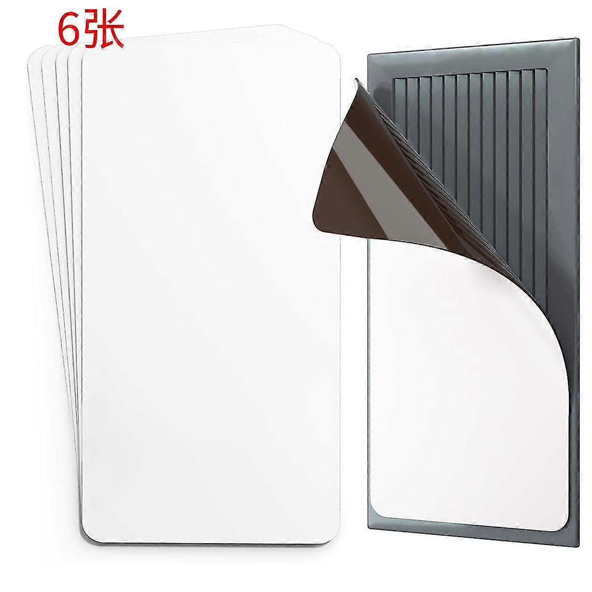 Magnetický kryt větracího otvoru pro domácí strop, 5,5x12 palcový kryt větracího otvoru pece pro ocelové vzduchové registry, podlaha