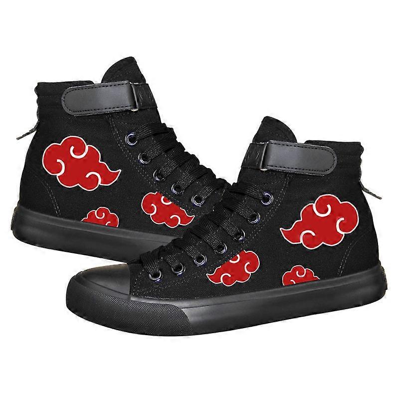Naruto anime print Velcro canvas shoes