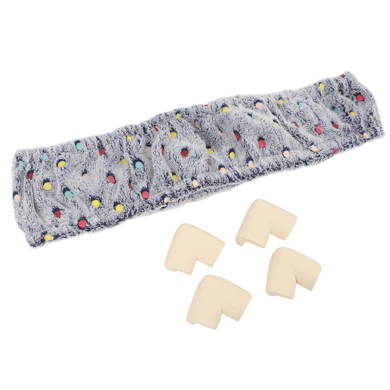 כיסוי מסגרת חיבור שטיח רצועת אגרוף אלסטית מחט אחיזת מחט כיסוי פלנל לחישוק רקמת תפר צולב 40x40 ס"מ כחול כהה