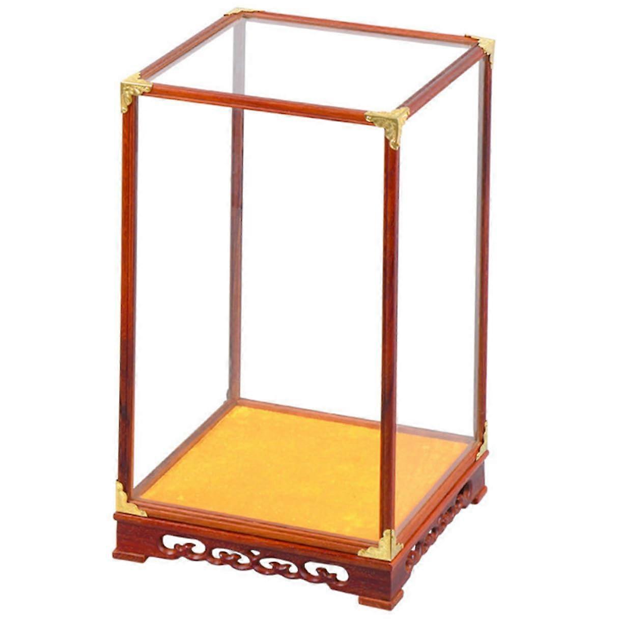 Multifunctional Transparent Display Case For Figurines Dustproof Protective Box For Collectibles Storage And Home Decor