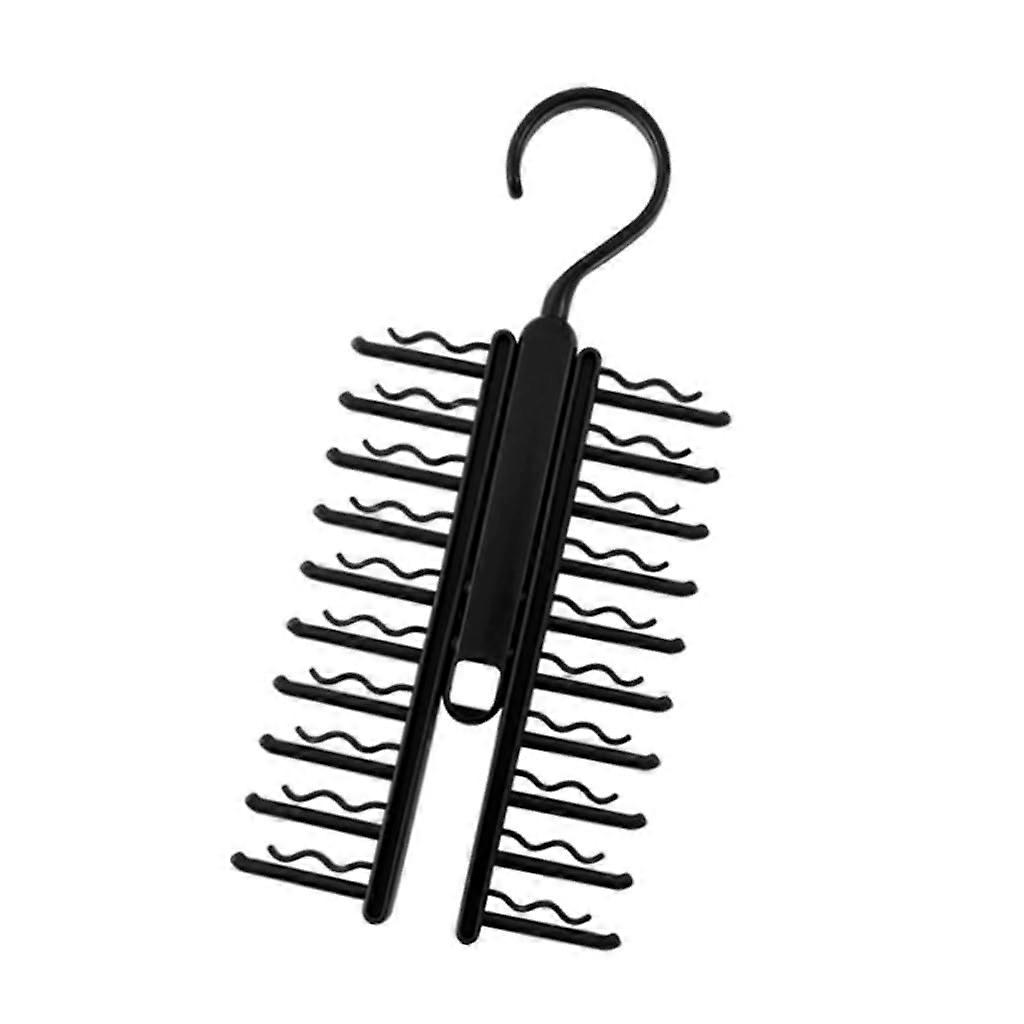 20Compartment Tie Organizer Rack For Ties, Tie Shelf Organizer, Neat Presentation