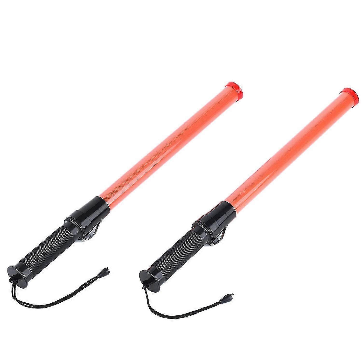 LED Traffic Wands Signal Light 21 Inch Two Pack