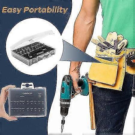 22-delige Broken Screw Extractor Set, Zwart