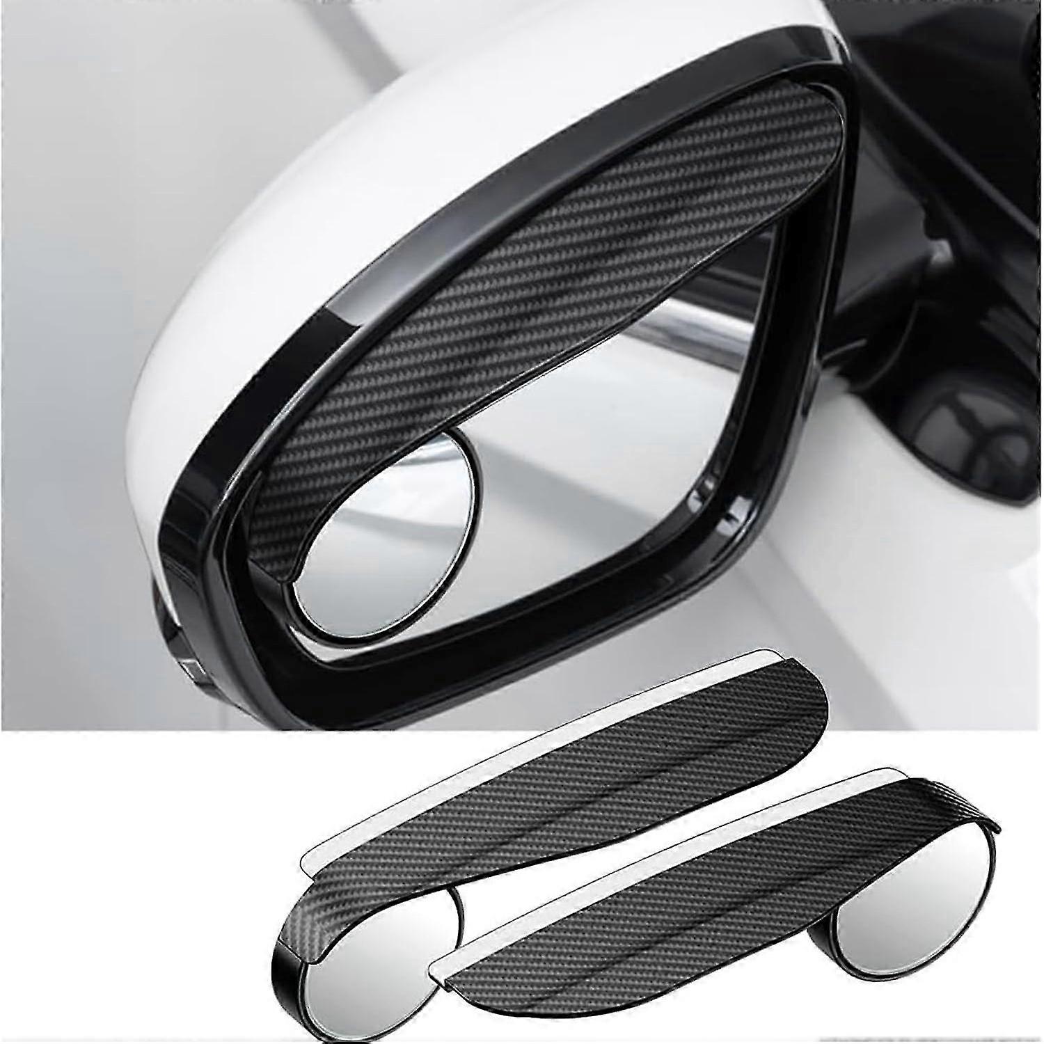 Peugeot 2008 Blind Spot Mirrors 2020-2024, Adjustable HD Convex Wide Angle Rearview Mirror, Self-Adhesive Design, 2 Pack