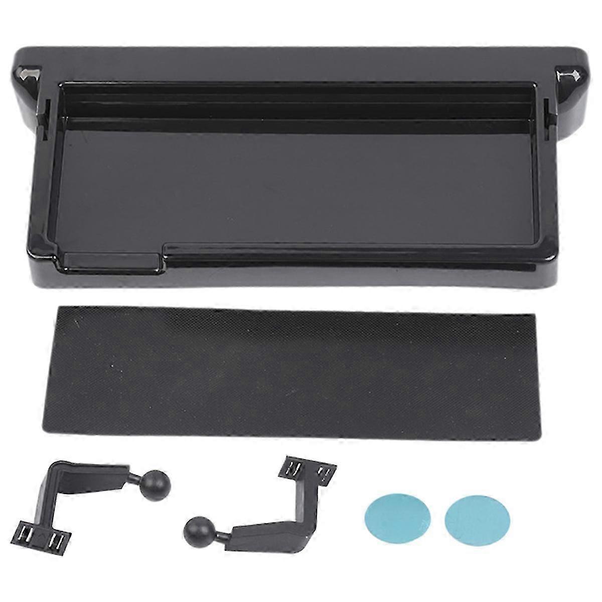 For GT 2024 2025 Center Console Dashboard Organizer Behind Dash Screen Storage Box Accessories