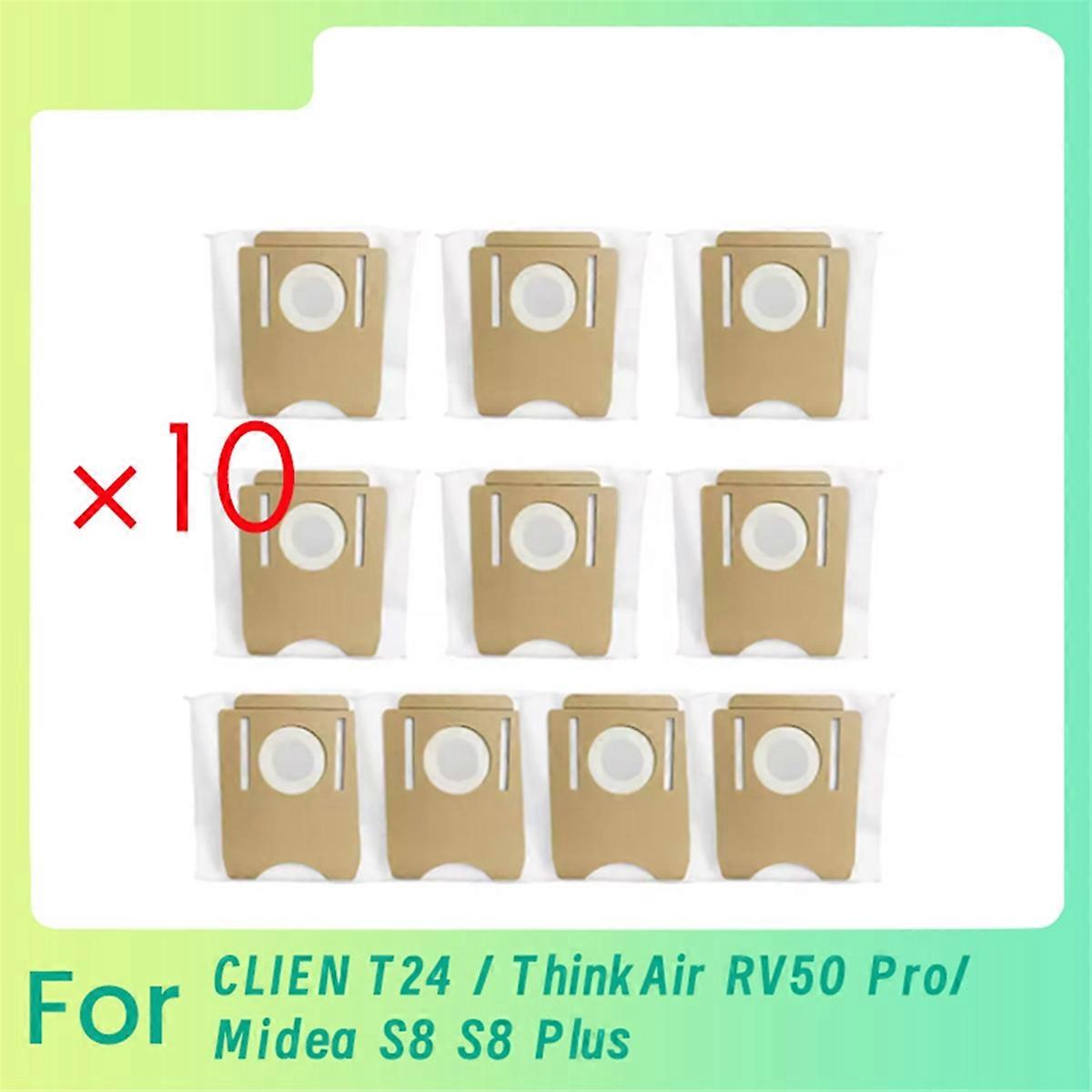 For CLIEN T24 / ThinkAir RV50 Pro/ Midea S8 S8 Plus Consumables Dust Bag Non-Woven Bag Sweeper Acces