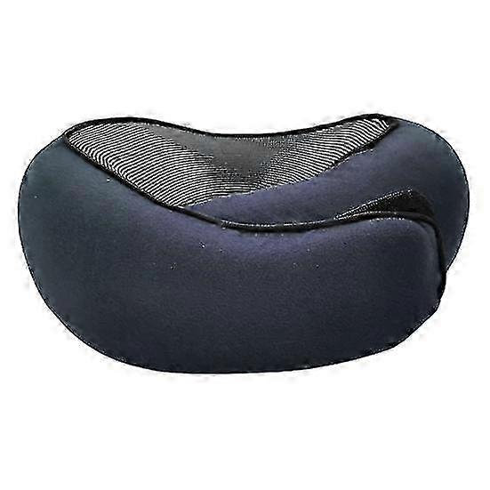 Memory Foam Travel Neck Pillow 360 Degree Support U-Shaped Airplane Pillow with Adjustable Fastener Tape Nap Pillow