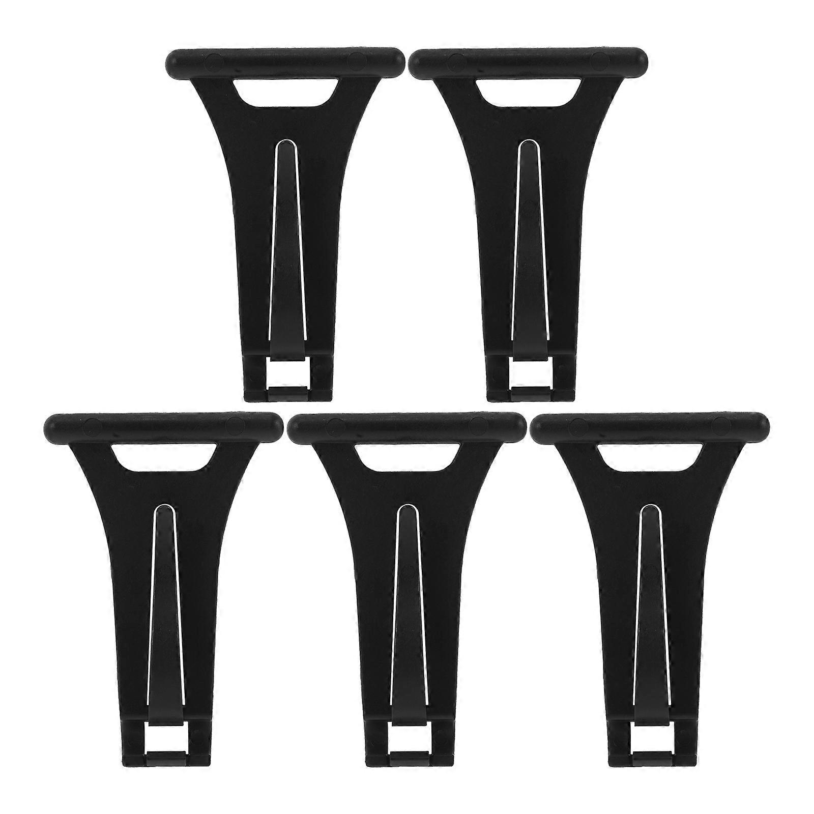 Rv Awning Light Holder Hooks for Hanging 5Pcs Black Plastic Camper Hooks