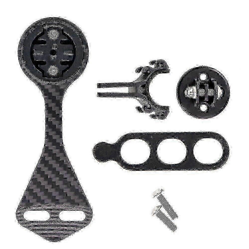 Road Bikes Bicycles Handlebar Computer Odometer Mount For F12 F Most For Garmin(black)(4pcs)