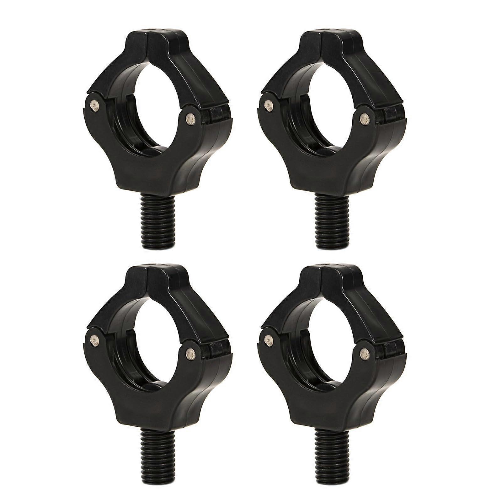 Fishing Rod Holder Set of 4 with Grippers and Rests for Secure Rod Support in Bank Fishing