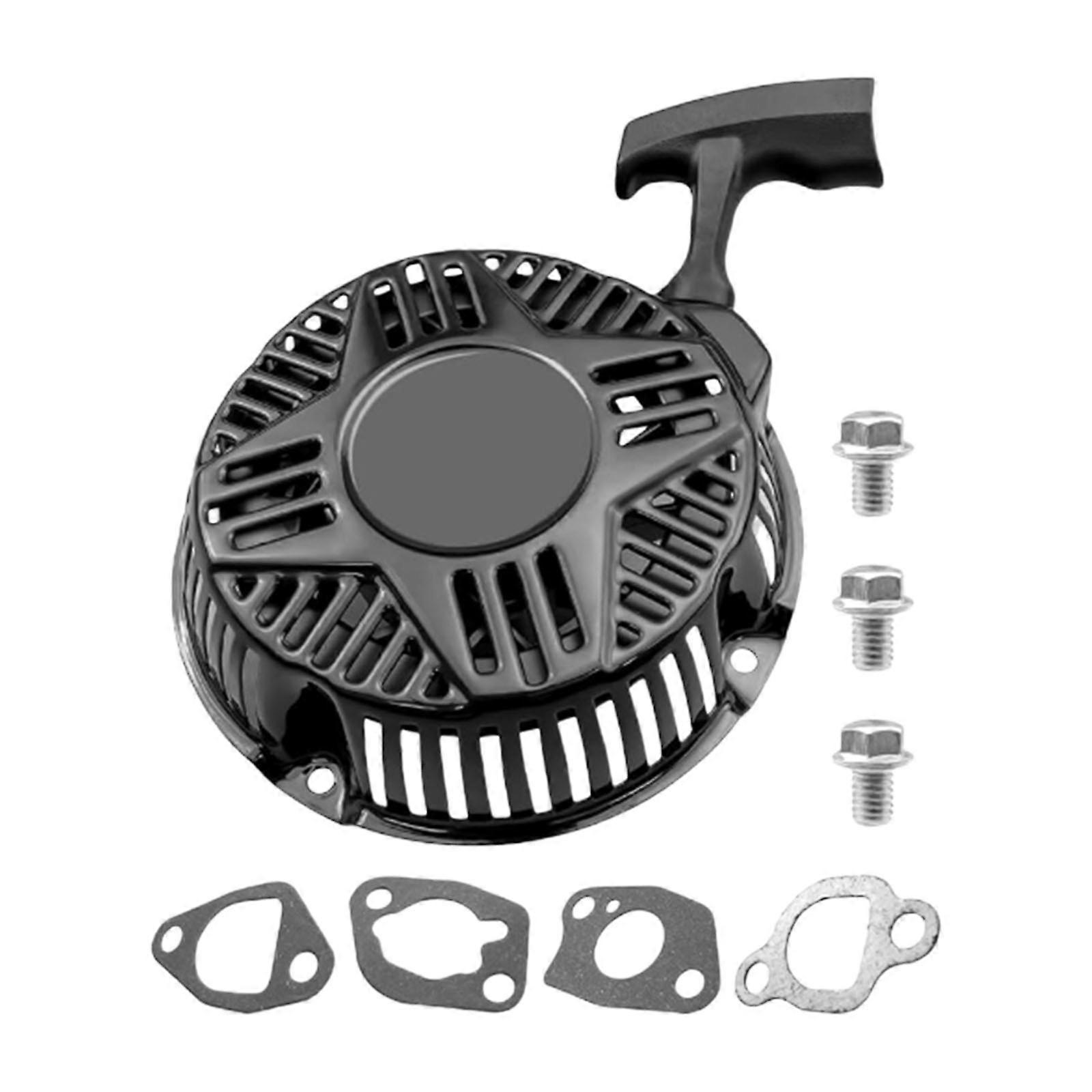 Universal Replacement Pull Starter For High Pressure Washers Easy Tool Less Installation Corrosion Resistant Secure Safety Lock Lock Multicolor