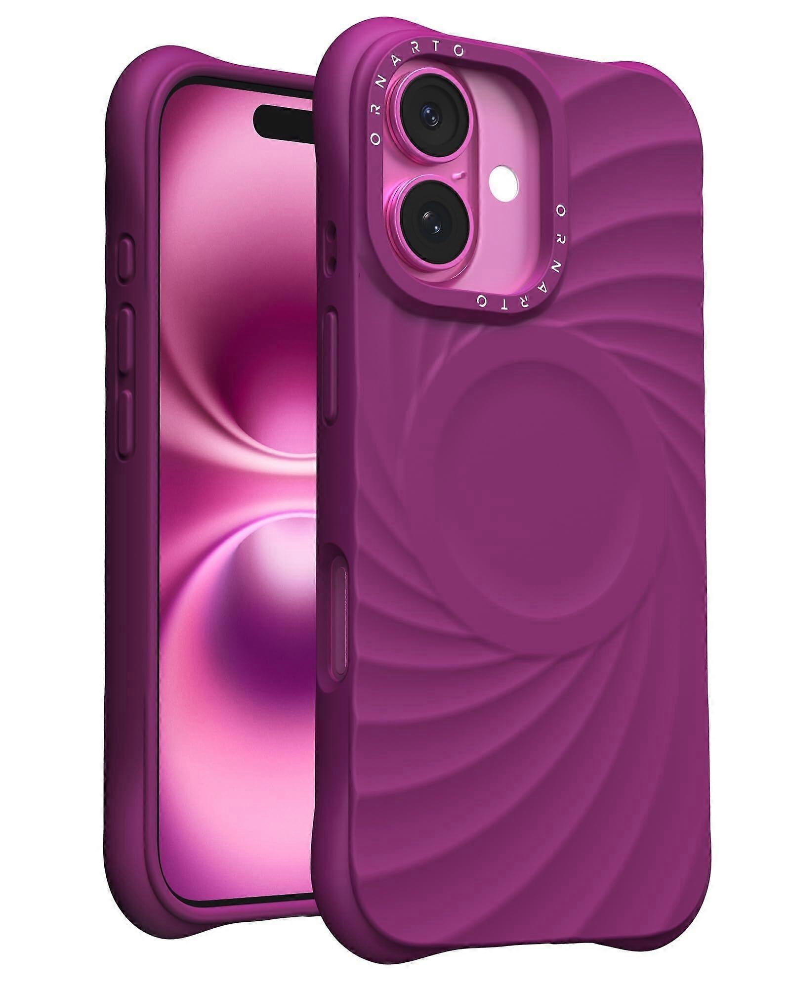 Compatible with iPhone 16 Pro Max Case 6.9" | 2X MIL-STD Drop Protection | Compatible with MagSafe | Sleek Liquid Silicone Cover - Azure