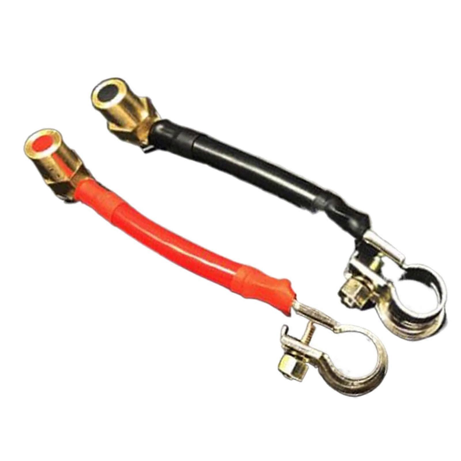 High Copper Core Battery Interconnect Cable With Weatherproof Design For Vehicle Customization  Line length 8cm