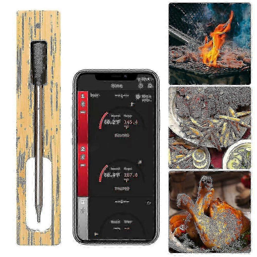 Meater Plus Smart Thermometer Bluetooth compatible with Roast Grill
