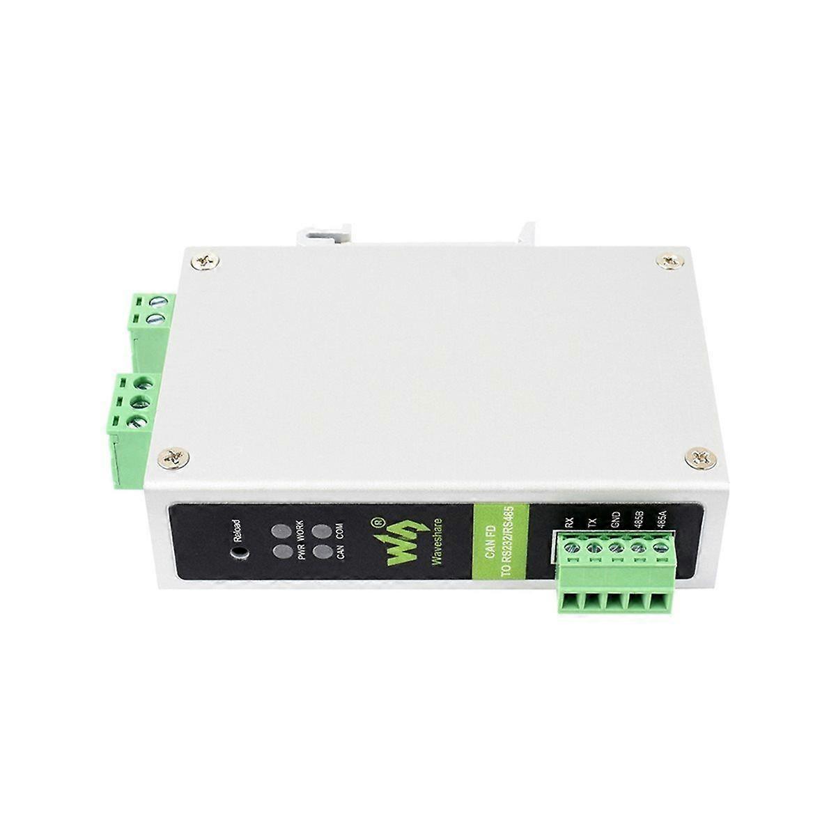 Modbus CAN FD to Serial Protocol RS232/RS485 Converter Bidirectional RS232/RS485 to CAN FD 5 Modes